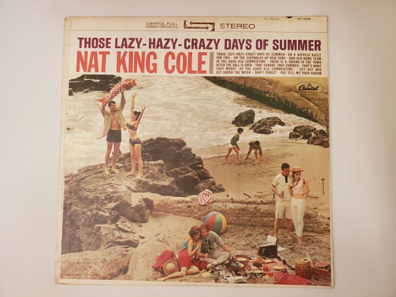 Nat King Cole Those Lazy-Hazy-Crazy Days of Summer vinyl record